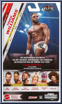 Trick Williams from WWE Elite Collection - Series 113 manufactured by Mattel [Back]