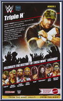 Triple H from WWE Elite Collection - From the WWE Vault - Series 1 manufactured by Mattel [Back]