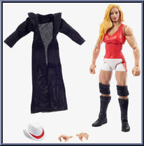 Trish Stratus (White Hat) (Chase) from WWE Elite Collection - Series  88 manufactured by Mattel [Loose]