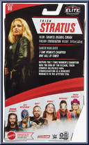 Trish Stratus (Pink Hat) from WWE Elite Collection - Series  88 manufactured by Mattel [Back]