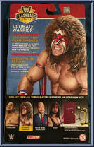 Ultimate Warrior from WWE Elite Collection - Flashback manufactured by Mattel [Back]
