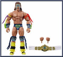 Ultimate Warrior from WWE Elite Collection - From the WWE Vault - Series 1 manufactured by Mattel [Loose]