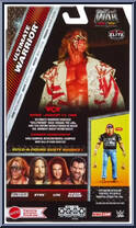 Ultimate Warrior from WWE Elite Collection - Monday Night War - Series 5 manufactured by Mattel [Back]