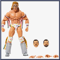 Ultimate Warrior from WWE Elite Collection - Survivor Series - 2022 manufactured by Mattel [Loose]