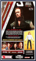 Undertaker from WWE Elite Collection - Monday Night War - Series 1 manufactured by Mattel [Back]