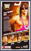 Bret "Hit Man" Hart from WWE Elite Collection - Legends - Series 25 manufactured by Mattel [Back]