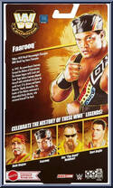 Faarooq from WWE Elite Collection - Legends - Series 24 manufactured by Mattel [Back]