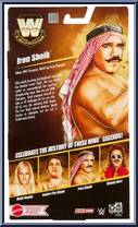 Iron Sheik from WWE Elite Collection - Legends - Series 21 manufactured by Mattel [Back]