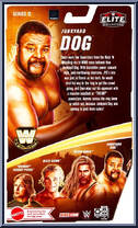 Junkyard Dog (Blue Pants) from WWE Elite Collection - Legends - Series 12 manufactured by Mattel [Back]