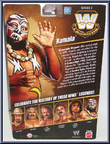 Kamala from WWE Elite Collection - Legends - Series  2 manufactured by Mattel [Back]