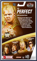 Mr. Perfect from WWE Elite Collection - Legends - Series 20 manufactured by Mattel [Back]