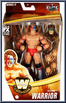 Ultimate Warrior (Dingo Warrior) from WWE Elite Collection - Legends - Series 17 manufactured by Mattel [Front]
