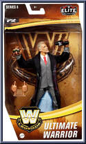 Ultimate Warrior from WWE Elite Collection - Legends - Series  8 manufactured by Mattel [Front]