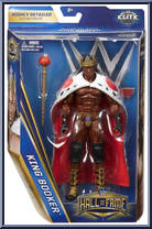 King Booker from WWE Elite Hall of Fame - Series 4 manufactured by Mattel [Front]