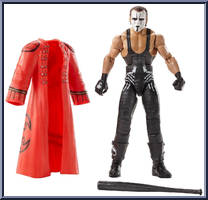 Sting from WWE Elite Hall of Fame - Series 4 manufactured by Mattel [Loose]