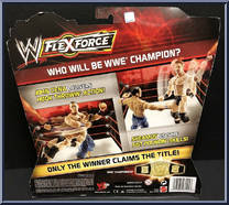 John Cena vs. Sheamus from WWE Flex Force - Championship Match manufactured by Mattel [Back]