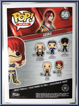 Asuka from WWE - Pop! Vinyl Figures manufactured by Funko [Back]