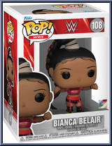 Bianca Belair (Red Outfit) from WWE - Pop! Vinyl Figures manufactured by Funko [Front]