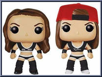 Brie / Nikki (Black) from WWE - Pop! Sets manufactured by Funko [Loose]