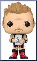 Chris Jericho (Red Boots) from WWE - Pop! Vinyl Figures manufactured by Funko [Loose]