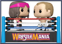 Bret "Hit Man" Hart and Shawn Michaels from WWE - Pop! Sets manufactured by Funko [Loose]