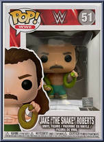 Jake "The Snake" Roberts from WWE - Pop! Vinyl Figures manufactured by Funko [Front]