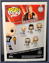 Stone Cold Steve Austin from WWE - Pop! Vinyl Figures manufactured by Funko [Back]