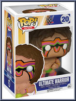 Ultimate Warrior from WWE - Pop! Vinyl Figures manufactured by Funko [Front]