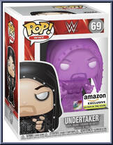 Undertaker (Purple Glow in the Dark) from WWE - Pop! Vinyl Figures manufactured by Funko [Front]