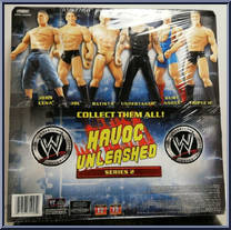 Wrestling Ring from WWE Havoc Unleashed - Accessories manufactured by Jakks Pacific [Back]