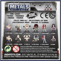 Sasha Banks from WWE - Metals Die Cast manufactured by Jada Toys [Back]