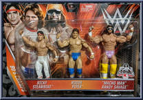 80's Champs (Fan Central) from WWE - Exclusives manufactured by Mattel [Front]