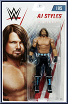 AJ Styles from WWE - Series  95 manufactured by Mattel [Front]
