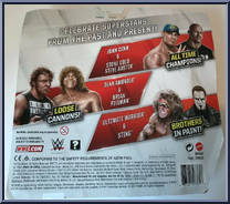 Dean Ambrose & Brian Pillman from WWE - Then Now Forever manufactured by Mattel [Back]