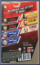 Charlotte Flair from WWE - Series  71 manufactured by Mattel [Back]