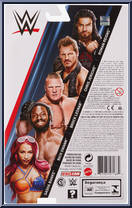 Sasha Banks from WWE - Series  80 manufactured by Mattel [Back]