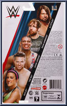 Dean Ambrose from WWE - Series  87 manufactured by Mattel [Back]
