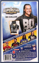 Bo Dallas from WWE - Superstar Entrances manufactured by Mattel [Back]