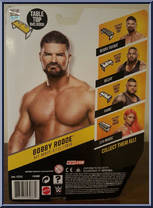 Bobby Roode from WWE - NXT Take Over manufactured by Mattel [Back]