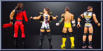 CM Punk / Van Dam / LA Knight / Kane from WWE - Defining Moments manufactured by Mattel [Loose]