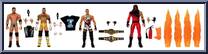 CM Punk / Van Dam / LA Knight / Kane from WWE - Defining Moments manufactured by Mattel [Loose]