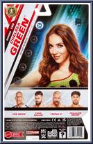 Chelsea Green from WWE - Series 156 manufactured by Mattel [Back]