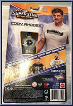 Cody Rhodes from WWE - Superstar Entrances manufactured by Mattel [Back]