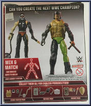Crime Fighter Pack from WWE - Create a Superstar manufactured by Mattel [Back]