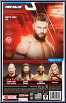 Finn Balor from WWE - Series 133 manufactured by Mattel [Back]
