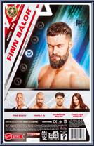Finn Balor from WWE - Series 156 manufactured by Mattel [Back]
