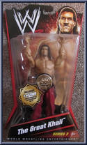Great Khali from WWE - Series   3 manufactured by Mattel [Front]