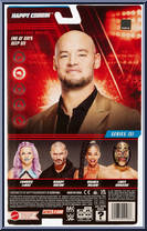 Happy Corbin from WWE - Series 131 manufactured by Mattel [Back]