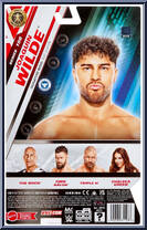Joaquin Wilde from WWE - Series 156 manufactured by Mattel [Back]