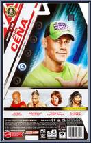 John Cena from WWE - Series 148 manufactured by Mattel [Back]